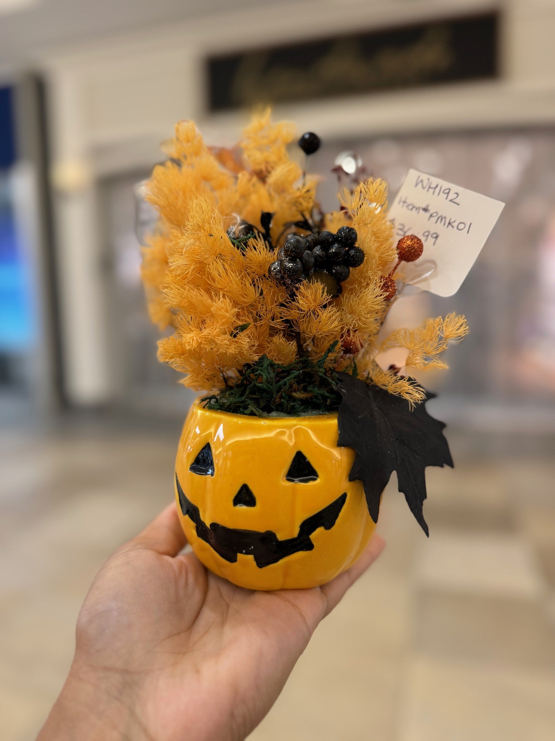 Halloween Pumpkin Centerpieces